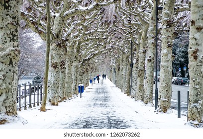 Winter wonderland in Frankfurt