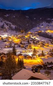 Winter wonderland in Grindelwald, Switzerland