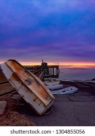 WinterBeach Sunrise Duxbury Beach