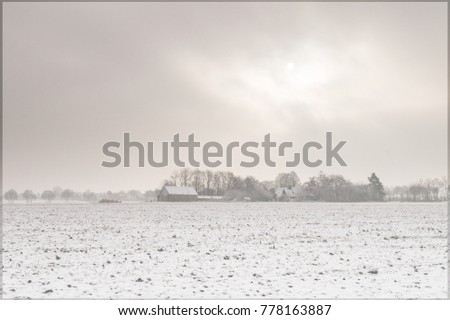 Similar – winter fog Nature