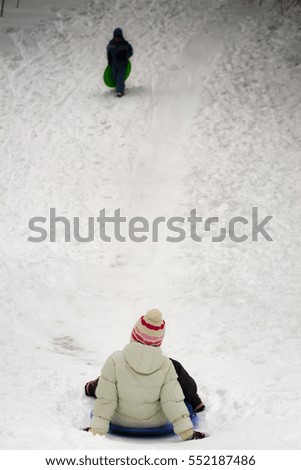 Similar – Snow Dome Human being