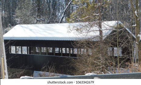 Wintry Covered Bridge