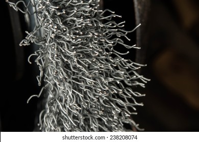 Wire Brush Macro Texture