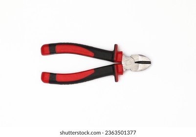 Wire cutting pliers, also known as diagonal cutting pliers or side cutters, are hand tools designed for cutting wires, cables, and small materials. They feature sharp, angled jaws.