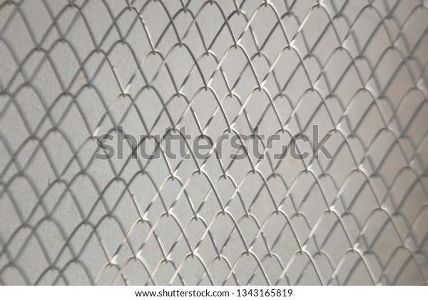 Wire\
mesh is a grid pattern. Stretching between the cement walls of the\
residence And dividing the territory of the\
house.
