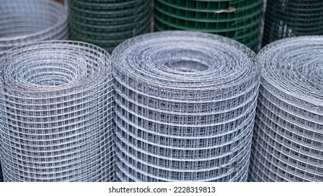 Wire in rolls, garden supplies, wire fences - Powered by Shutterstock