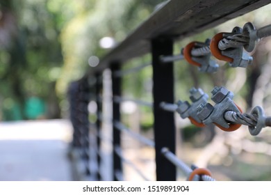 Wire Rope Pulling Bridge Edge Bokeh Stock Photo 1519891904 | Shutterstock