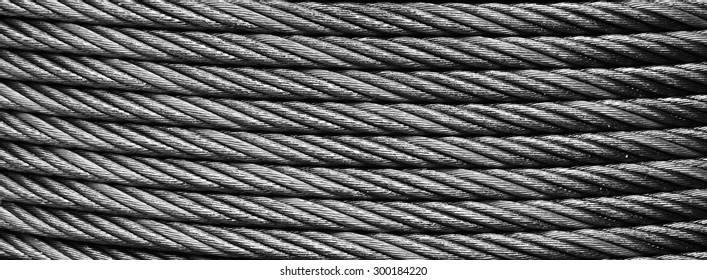 Wire Rope Texture - Heavy Duty Steel Wire Cable Or Rope