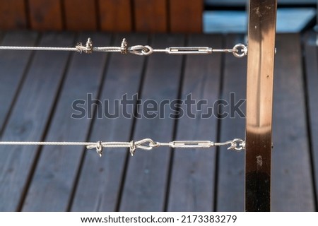 Wire tensioner with wire fastening, cable fastening clamp in construction and repair