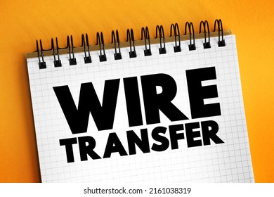 wire transfer funds