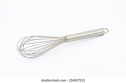 Wire Wisk On White Background