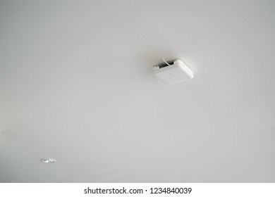 Wireless Access Point On Ceiling Of Building