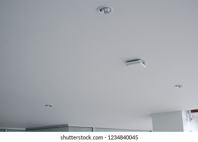 Wireless Access Point On Ceiling Of Building