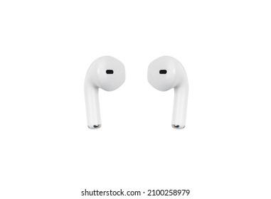 Wireless Bluetooth Headphones Isolated On White Background