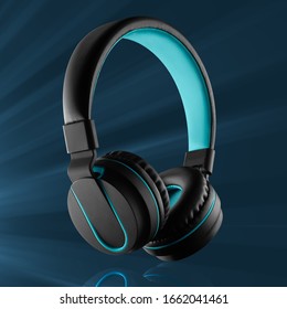 Wireless Headphone Product Advertising Photography 