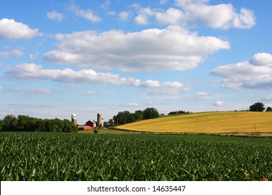 Wisconsin Dairy Farm.