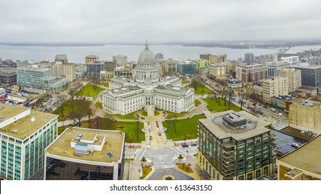 Wisconsin state capital in Madison Wisconsin