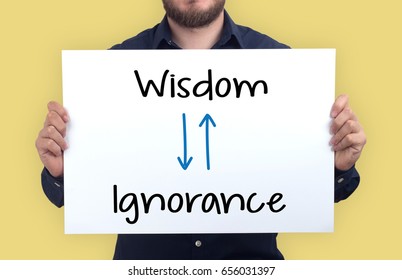 WISDOM-IGNORANCE CONCEPT