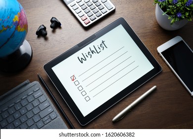 Wishlist Write On PC Tablet