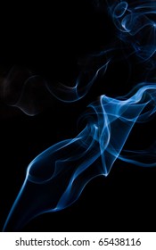 Similar Images, Stock Photos & Vectors of wisp of smoke on black