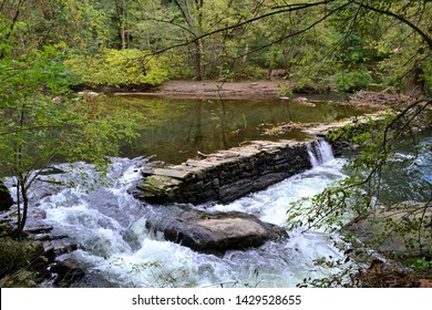 Wissahickon Creek Waterfall Fairmount Park Philadelphia