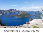 Witch Island at Crater Lake
