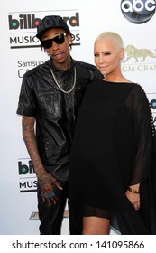 Wiz Khalifa And Amber Rose At The 2013 Billboard Music Awards Arrivals, MGM Grand, Las Vegas, NV 05-19-13