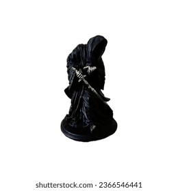 A Wizard in a Black Cloak Trinket