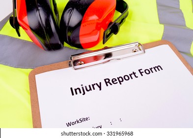 Wok Place Injury Report Form