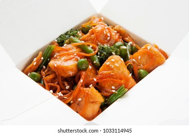 Wok Salmon Teriyaki