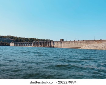 Wolf Creek Dam On Lake Cumberland In Kentucky