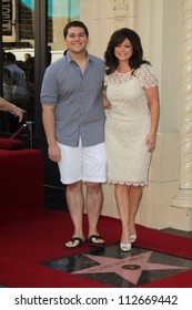 Wolfgang Van Halen, Valerie Bertinelli At The Valerie Bertinelli Star On The Hollywood Walk Of Fame Ceremony, Hollywood, CA 08-22-12