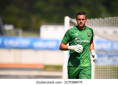 WOLFSBERG, AUSTRIA - JULY 16, 2022: Alex McCarthy. Pre Season Football Match RB Leipzig - Southampton FC