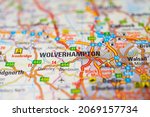 The Wolverhampton  on a map