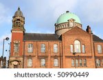 Wolverhampton in West Midlands, England. Methodist Church - beautiful old architecture landmark.
