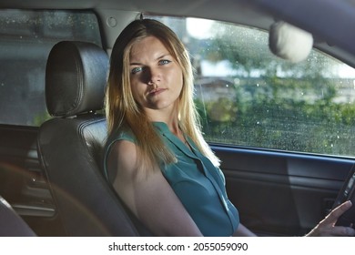 Woman 32 Years Old Driving Car Stock Photo 2055059090 | Shutterstock