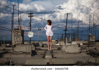 Woman Among Urban Decay 