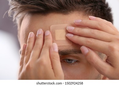 forehead bandage