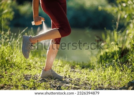 Similar – Image, Stock Photo CLIT sprayed on a house wall