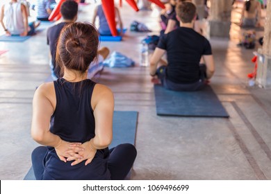 Woman With Back Pain Practicing Yoga To Help Reduce Pain And Stay Healthy