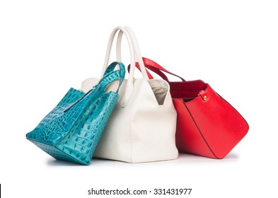 Woman Bag Isolated On The White