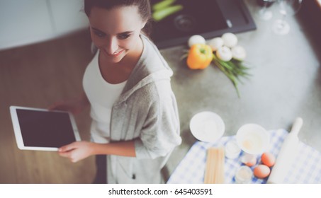 Woman Baking Home Following Recipe On Stock Photo 645403591 | Shutterstock