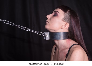 Woman Bdsm Chain 