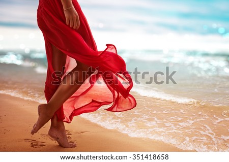 Woman at the Beach