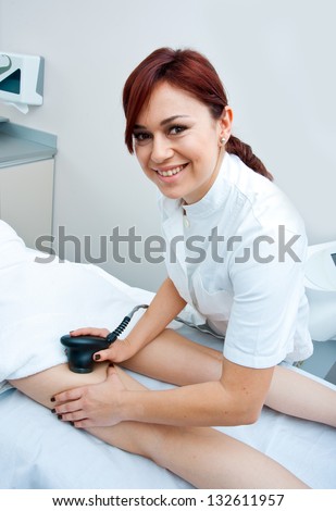 Similar – Female doctor comforting older patient