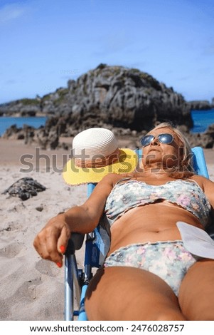 Similar – Image, Stock Photo in the hammock Lifestyle