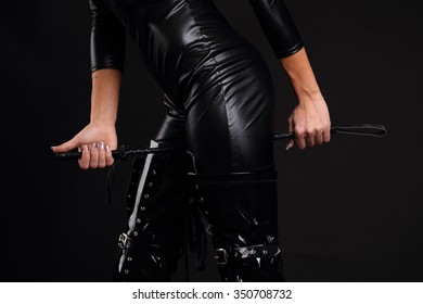 Catsuit And Boots