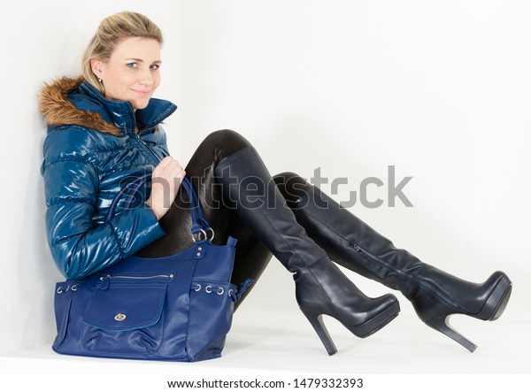 woman with boots