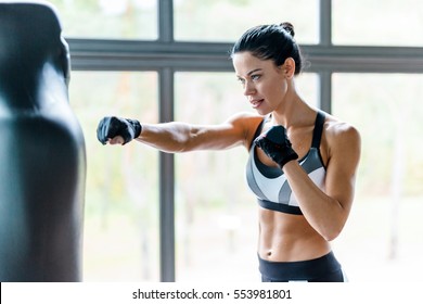 Woman Boxing
