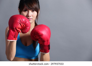 Woman Is Boxing, Asian Beauty